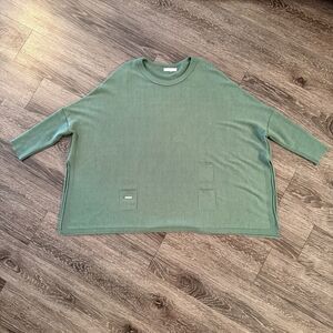 Mersea Sage Green Catalina Sweater